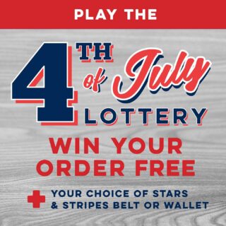 Win your order FREE❗️All orders placed through the 4th of July will be placed in a drawing to be completely refunded. PLUS, the winner will receive their choice of a Stars & Stripes Belt or Wallet for free! #Nokona