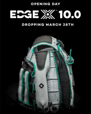 New EdgeX 10.0 - Dropping Opening Day. Here is a quick sneak peak 👀. All gloves are one-of-One.  #Nokona